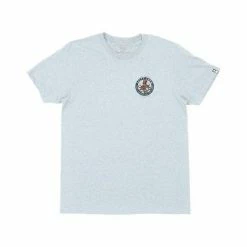 Salty Crew Deep Reach Short Sleeve Standard Tee Light Blue