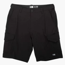 Salty Crew Deep Sea II Cargo Shorts Black