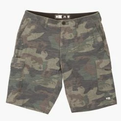 Salty Crew Drifter 2 Hybrid Cargo Shorts Camo