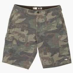 Salty Crew Deep Sea II Cargo Shorts Camo
