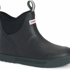 Xtratuf Boots Xtratuf Men's 6" Wheelhouse Black Ankle Deck Boots