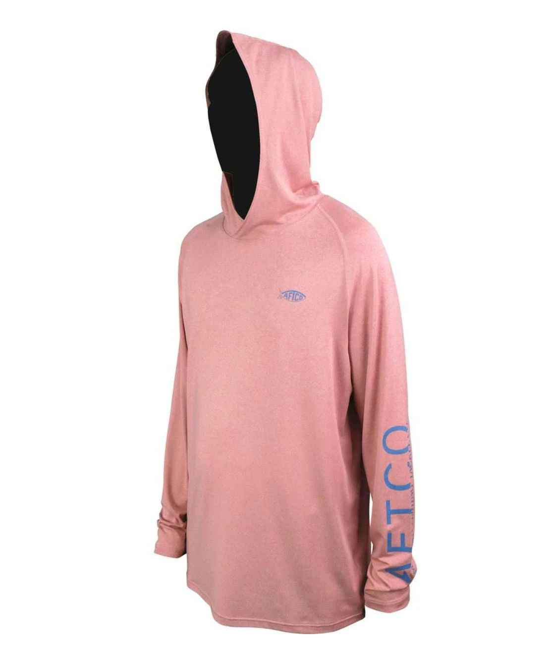 Aftco Samurai Sun Protection Hoodie - Hazy Rose Heather 3 Aftco Samurai Sun Protection Hoodie - Hazy Rose Heather