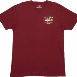 Salty Crew Big Mouth Tee T-shirt Burgundy
