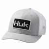 Huk Trucker Hat Oyster 1 Huk Trucker Hat Oyster -AFTCO Shop H3000301 052 F