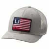 Huk And Bars American Trucker Hat Oyster