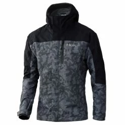 Huk Grand Banks Waterproof Jacket Volcanic Ash