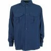 AFTCO Rangle Vented Long Sleeve Shirt - Navy Blue -AFTCO Shop INK 26693.1607373659