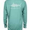 Aftco Jigfish UV Protection LS Fishing Shirt - Agate