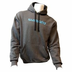 Shimano Hoodie Pullover Sweatshirt Gray