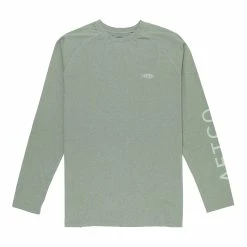 Aftco Samurai L/S UV Shirt Olive Heather