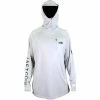 Aftco Jason Christine Hooded Performance Shirt - Gray