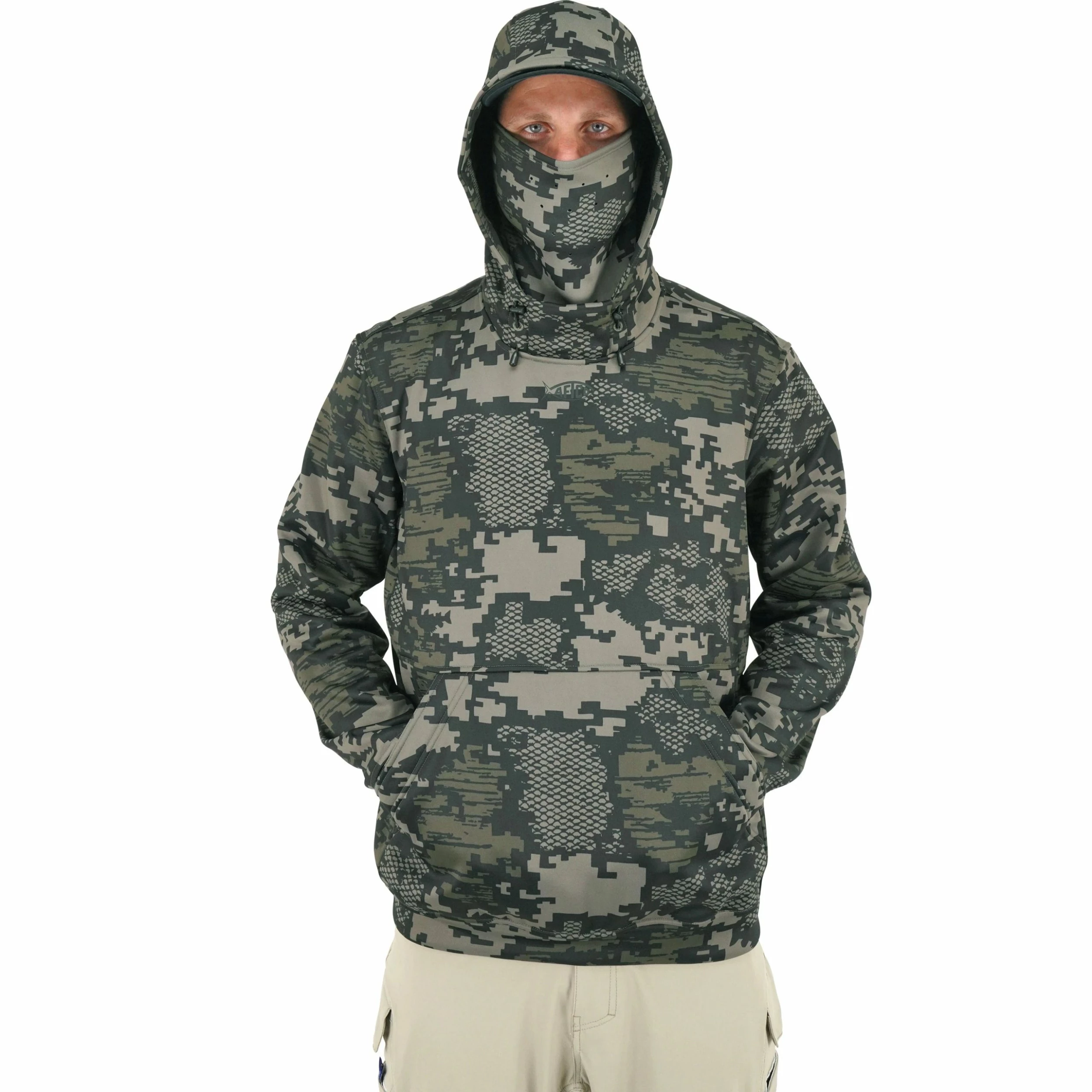 Aftco Reaper Tactical Sweatshirt Green Digi Camo 4 Aftco Reaper Tactical Sweatshirt Green Digi Camo - Image 2