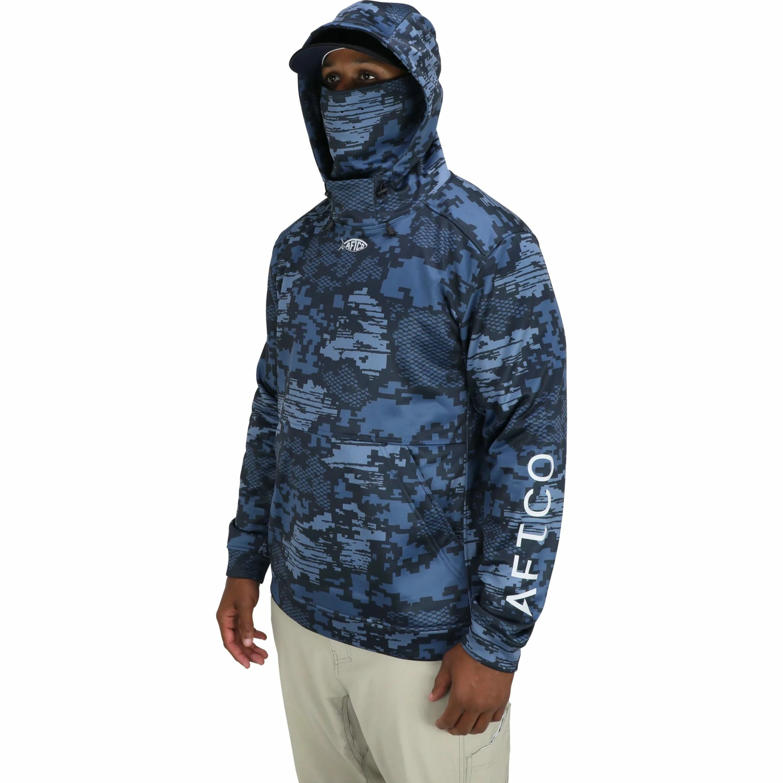 Aftco Reaper Tactical Sweatshirt Navy Digi Camo 4 Aftco Reaper Tactical Sweatshirt Navy Digi Camo - Image 2