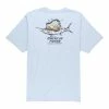Aftco Sail Fishing Short Sleeve Tee - Pearl