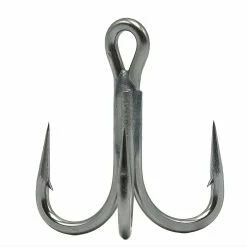 Mustad Jaw Lok 5X Strong Inline Treble Hook