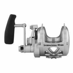 Penn International 2 Speed VISX Silver Reel -AFTCO Shop PENN International VISX INT50VISXS alt3