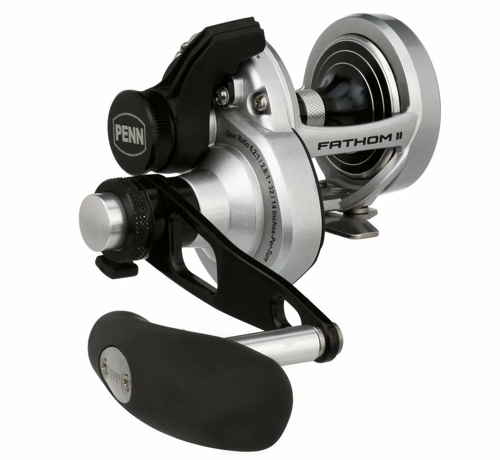 Penn Fathom II 2-Speed Lever Drag Reels 3 Penn Fathom II 2-Speed Lever Drag Reels
