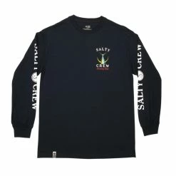 Salty Crew Tailed Long Sleeve Shirts -AFTCO Shop SaltyCrewTailedNavyL SNavy