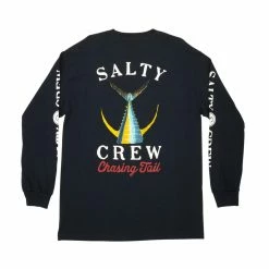 Salty Crew Tailed Long Sleeve Shirts -AFTCO Shop SaltyCrewTailedNavyL SNavyback