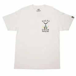 Salty Crew Tailed Tee T Shirt -AFTCO Shop SaltyCrewTailedTeeWhiteFront