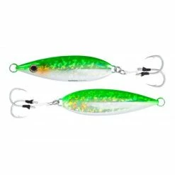 Shimano Flat-Fall Butterfly Jigs Size 80 -AFTCO Shop greensilver