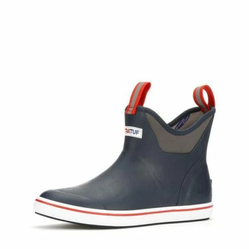 Xtratuf Boots Xtratuf 22733 6" Ankle Deck Boot Navy Red -AFTCO Shop product 22733 NVY 1 2400x 0dfa6f33 5827 4517 9036 46ec7ddbcd72