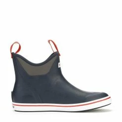 Xtratuf Boots Xtratuf 22733 6" Ankle Deck Boot Navy Red -AFTCO Shop product 22733 NVY 4 2400x 9a8ac9c5 7a7f 44d3 95e5 46aedcf815cc