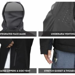 AFTCO Reaper 3-Layer Windproof Softshell Jacket 23 AFTCO Reaper 3-Layer Windproof Softshell Jacket -AFTCO Shop reaper grid