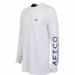 Aftco Samurai L/S Sun Protection Shirt - White