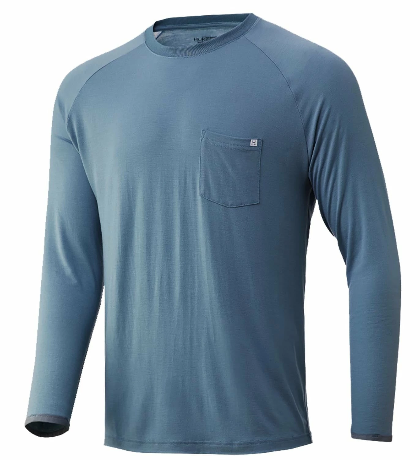 Huk Waypoint Long Sleeve Shirt - Silver Blue 3 Huk Waypoint Long Sleeve Shirt - Silver Blue